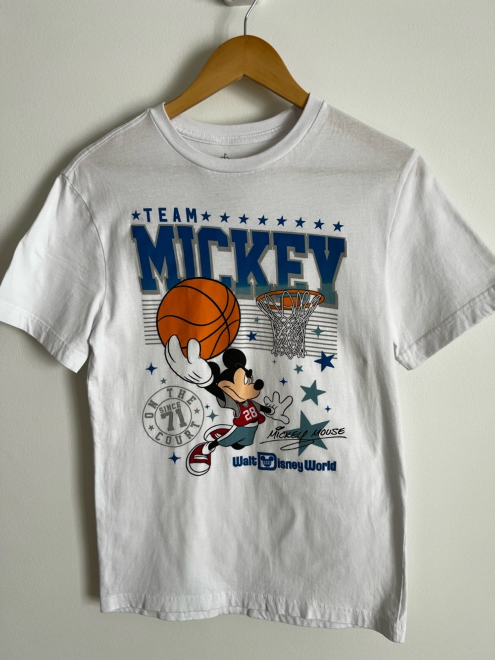 Disney Team Mickey Mouse Basketball T-shirt